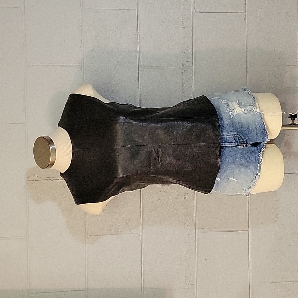 Tyler Boe leather tank top